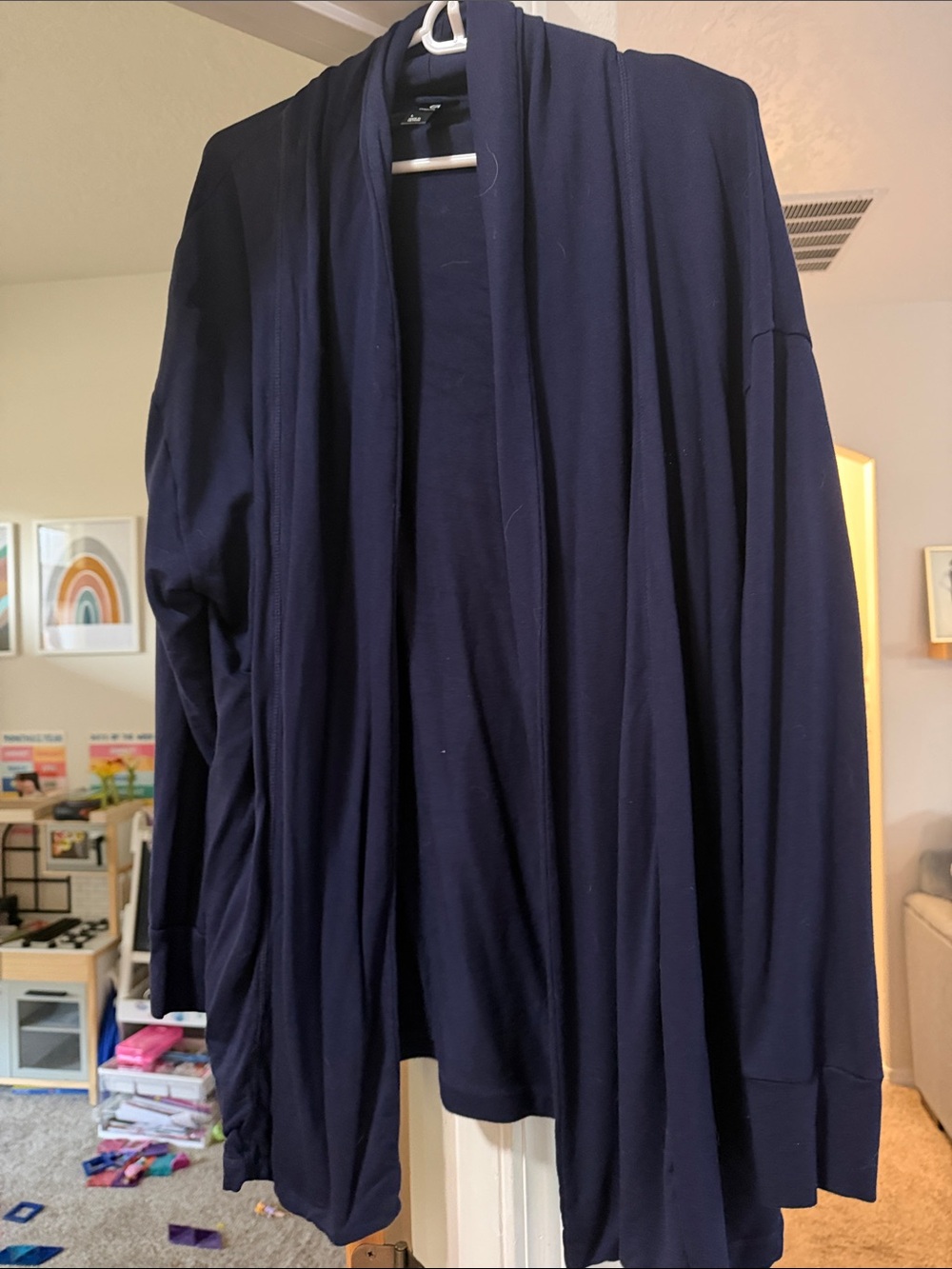 GAP Navy Casual Top with GapFit Tag